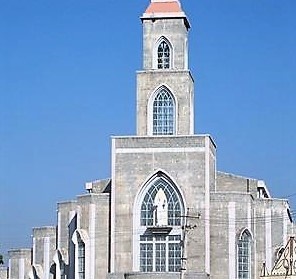 Sacred Heart Cathedral in Shimoga