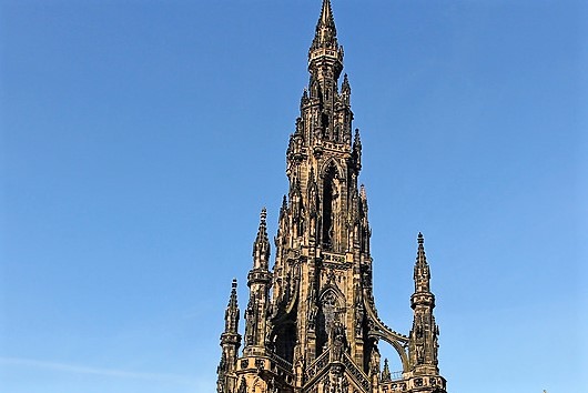 Scott Monument in Edinburgh