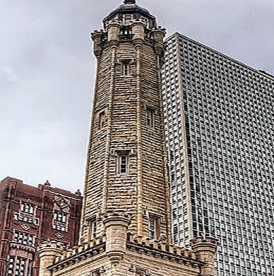 Historic Water Tower in Chicago