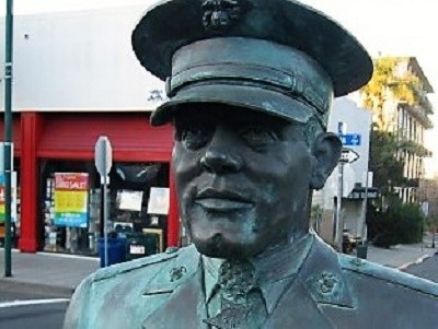 Piazza Basilone Memorial