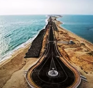 Dhanushkodi Temple and Beach in Rameshwaram