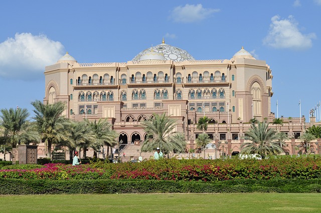 Emirates Palace in Abu Dhabi