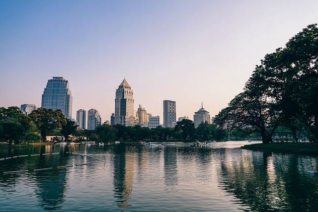 Lumphini Park in Bangkok