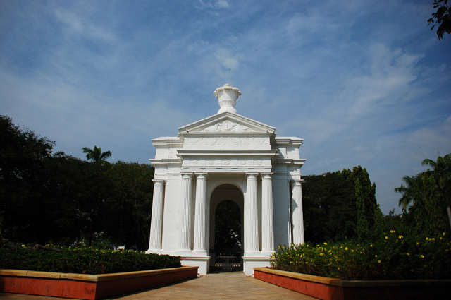 Bharati Park in Pondicherry