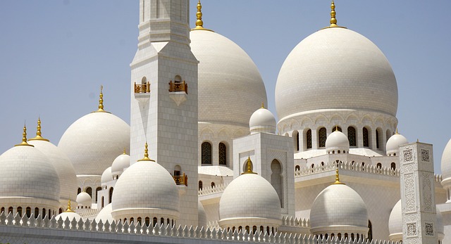 Sheikh Zayed Grand Mosque in Abu Dhabi