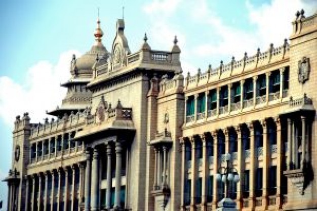 The Vidhana Soudha in Banglore