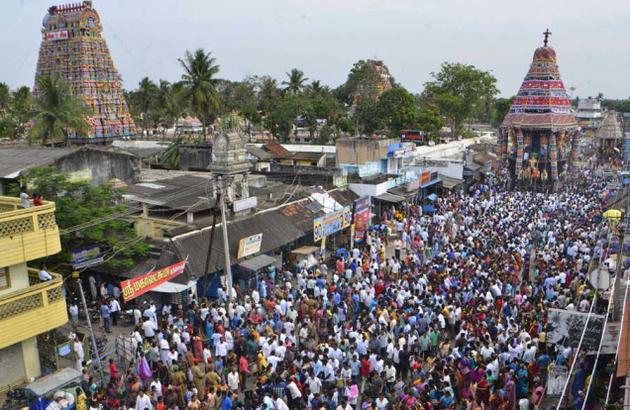 The Villianur Temple Car Festival in Pondicherry